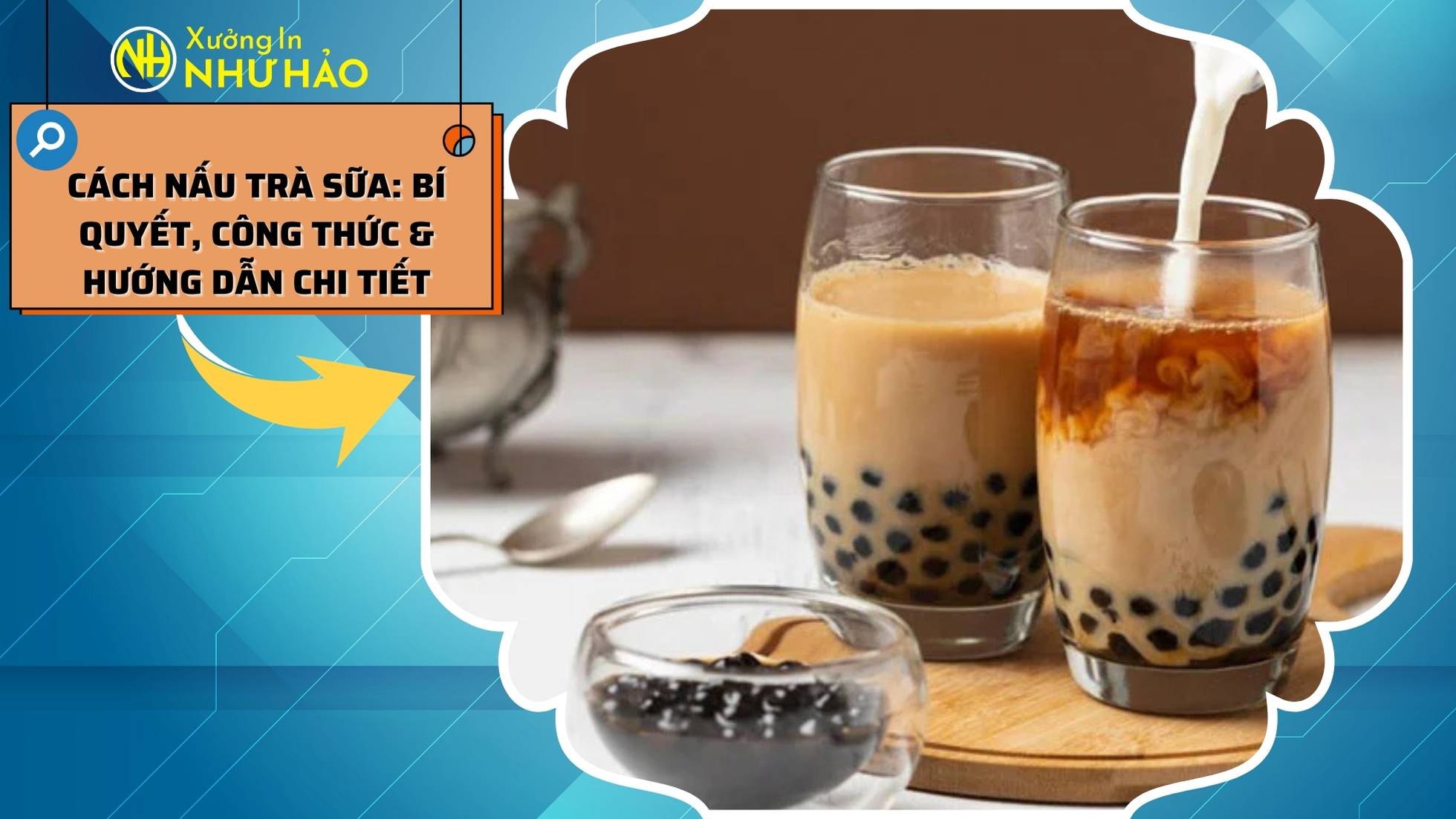 Cách Nấu Trà Sữa