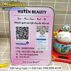 Bang ma qr khung trang guong