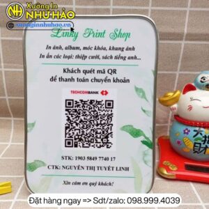 Bang ma qr khung trang guong