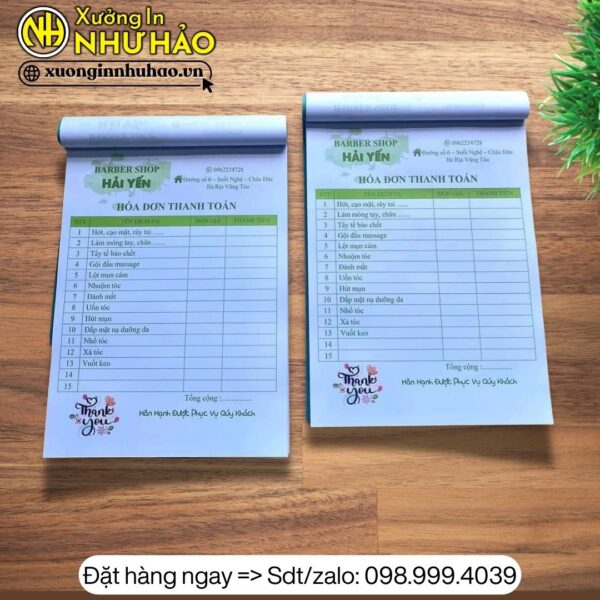 In hóa đơn giá rẻ