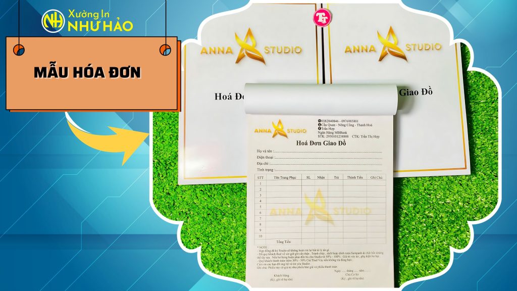 Mẫu Hóa Đơn