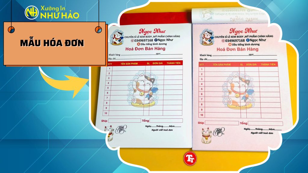 Mẫu Hóa Đơn