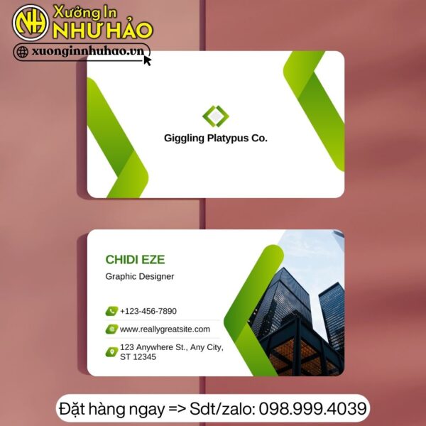 card visit doanh nghiep - ca nhan