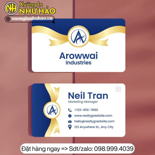 card visit doanh nghiep - ca nhan