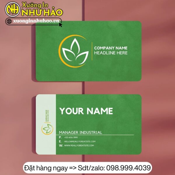 card visit doanh nghiep - ca nhan