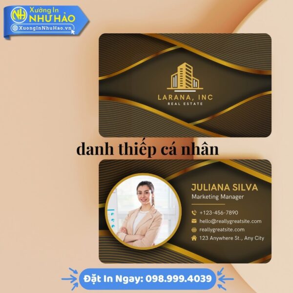 Danh Thiếp Cá Nhân Chuyên Nghiệp Tại Xưởng In Như Hảo: Thiết Kế Theo Yêu Cầu, Giá Tốt