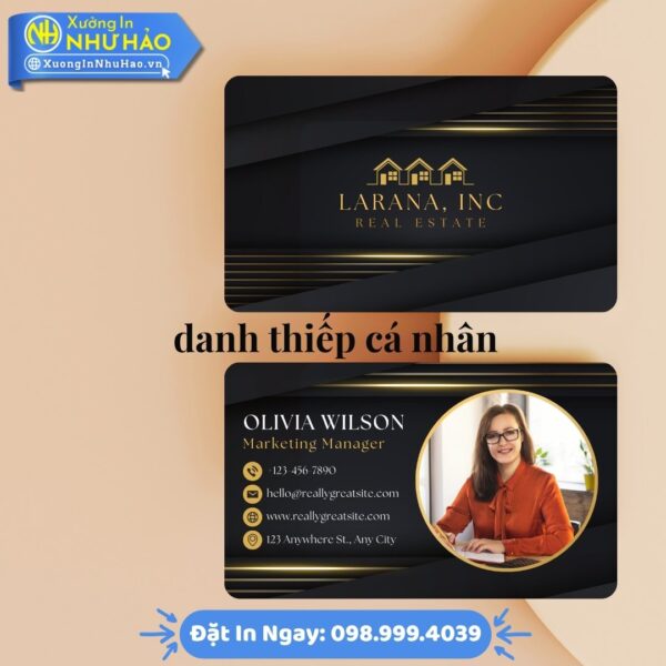 Danh Thiếp Cá Nhân Chuyên Nghiệp Tại Xưởng In Như Hảo: Thiết Kế Theo Yêu Cầu, Giá Tốt
