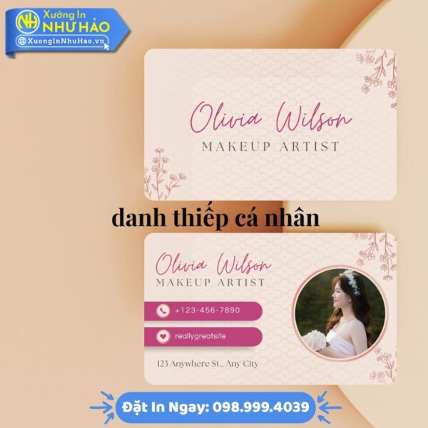 Danh Thiếp Cá Nhân Chuyên Nghiệp Tại Xưởng In Như Hảo: Thiết Kế Theo Yêu Cầu, Giá Tốt