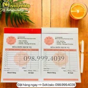 in hóa đơn bán lẻ