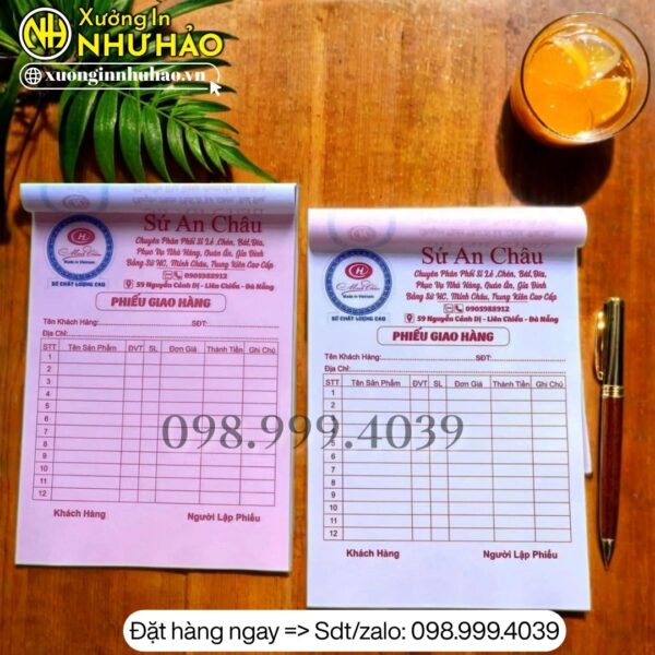 in hóa đơn bán lẻ