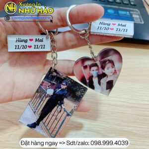 móc khóa cặp đôi