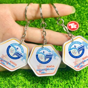 móc khóa logo thương hiệu