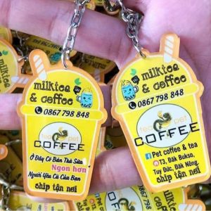 móc khóa logo thương hiệu