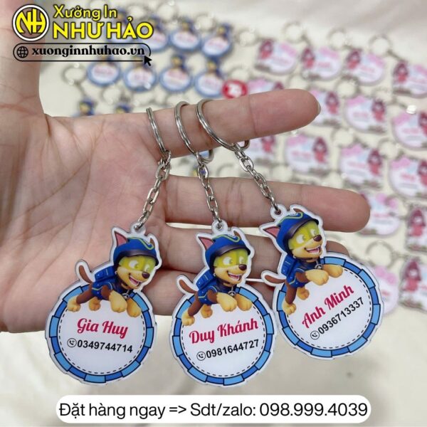 moc khoa treo balo cho be