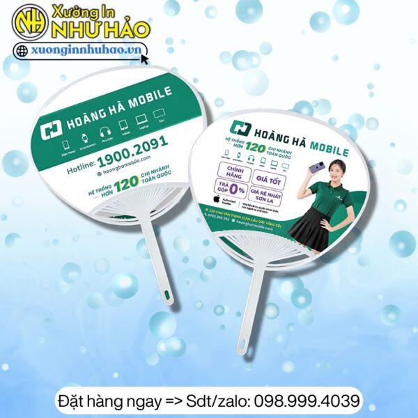 quat nhua cam tay quang cao
