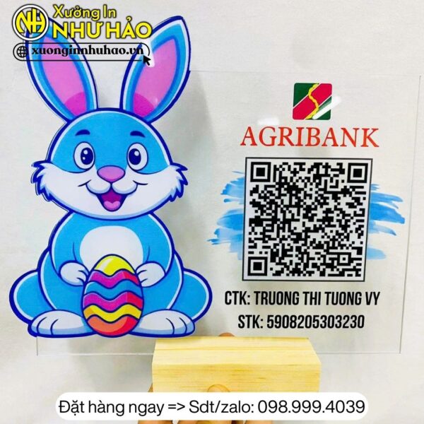 làm bảng mã qr ngân hàng