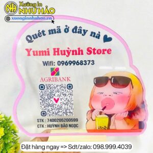làm bảng mã qr ngân hàng
