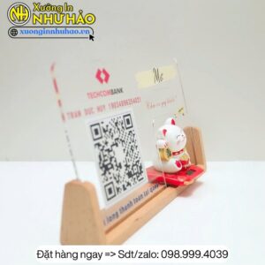 làm bảng mã qr ngân hàng