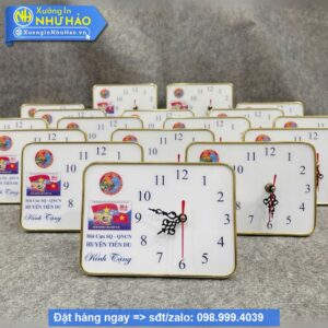 Đồng Hồ Gỗ Bọc Viền Hàn Quốc: Quà Tặng Đẳng Cấp