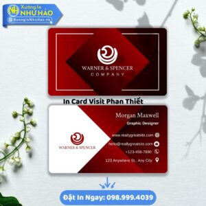 Xưởng In Card Visit Phan Thiết: Thiết Kế Miễn Phí, Đa Dạng Mẫu