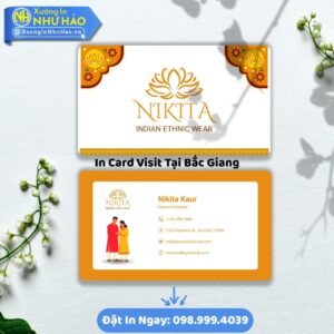 In Card Visit Tại Bắc Giang: Giải Pháp Toàn Diện Cho Thương Hiệu