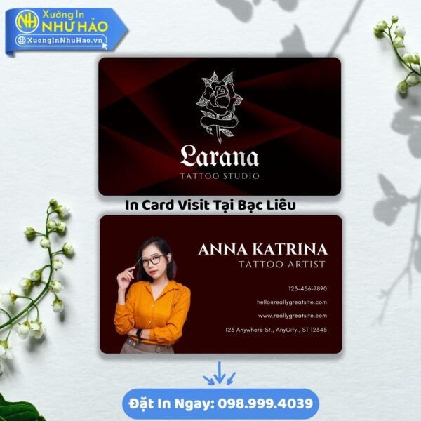 In Card Visit Tại Bạc Liêu: Khẳng Định Đẳng Cấp, Kết Nối Thành Công