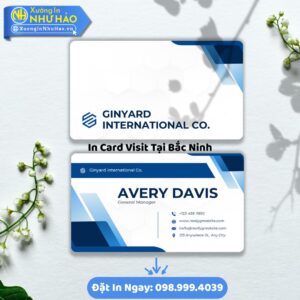 Dịch Vụ In Card Visit Bắc Ninh Uy Tín, Giao Nhanh Toàn Quốc