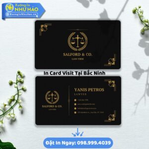Dịch Vụ In Card Visit Bắc Ninh Uy Tín, Giao Nhanh Toàn Quốc