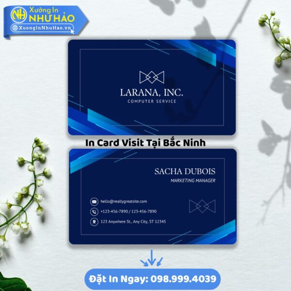 Dịch Vụ In Card Visit Bắc Ninh Uy Tín, Giao Nhanh Toàn Quốc
