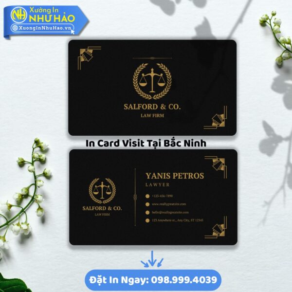 Dịch Vụ In Card Visit Bắc Ninh Uy Tín, Giao Nhanh Toàn Quốc