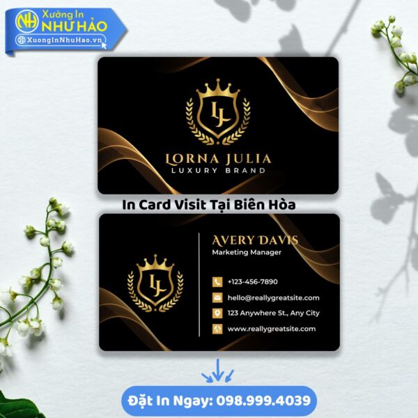 In Card Visit Tại Biên Hòa: Uy Tín, Chất Lượng, Giá Tốt