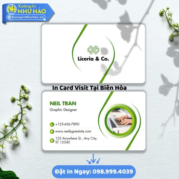 In Card Visit Tại Biên Hòa: Uy Tín, Chất Lượng, Giá Tốt