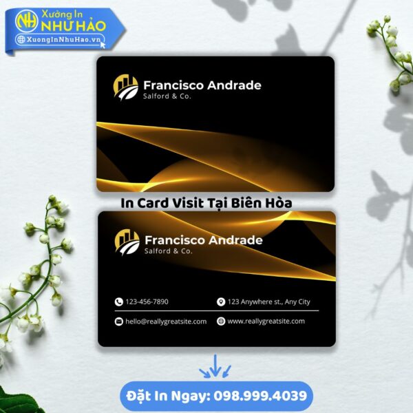 In Card Visit Tại Biên Hòa: Uy Tín, Chất Lượng, Giá Tốt