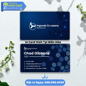 In Card Visit Tại Biên Hòa: Uy Tín, Chất Lượng, Giá Tốt