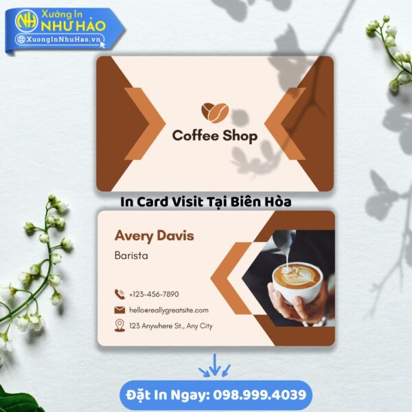 In Card Visit Tại Biên Hòa: Uy Tín, Chất Lượng, Giá Tốt