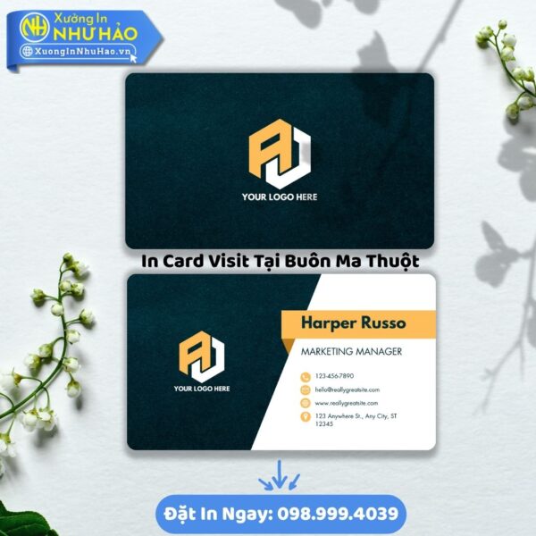 Dịch Vụ In Card Visit Buôn Ma Thuột Uy Tín, Nhanh Chóng