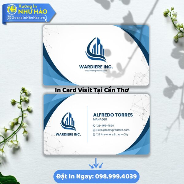 In Card Visit Tại Cần Thơ: Giải Pháp Thương Hiệu Chuyên Nghiệp