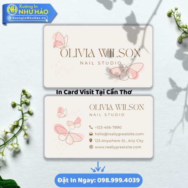 In Card Visit Tại Cần Thơ: Giải Pháp Thương Hiệu Chuyên Nghiệp