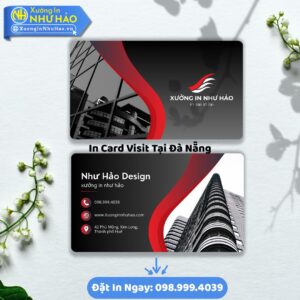 Dịch Vụ In Card Visit Tại Đà Nẵng Uy Tín | Xưởng In Như Hảo