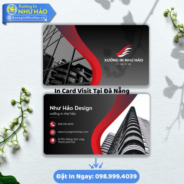Dịch Vụ In Card Visit Tại Đà Nẵng Uy Tín | Xưởng In Như Hảo