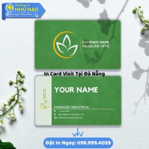 Dịch Vụ In Card Visit Tại Đà Nẵng Uy Tín | Xưởng In Như Hảo