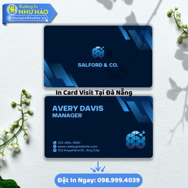 Dịch Vụ In Card Visit Tại Đà Nẵng Uy Tín | Xưởng In Như Hảo