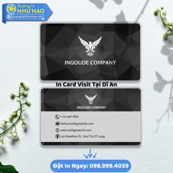 In Card Visit Tại Dĩ An: Tạo Dấu Ấn Kinh Doanh Độc Đáo