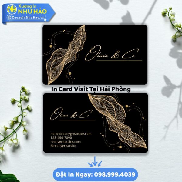 In Card Visit Hải Phòng Chuyên Nghiệp: Nâng Tầm Thương Hiệu Cùng Như Hảo