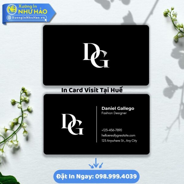 In Card Visit Tại Huế: Uy Tín, Chất Lượng, Giá Tốt