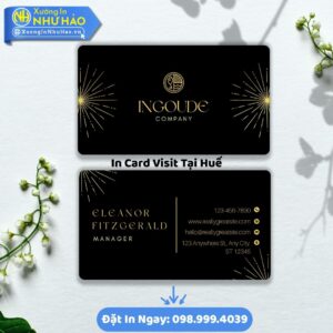 In Card Visit Tại Huế: Uy Tín, Chất Lượng, Giá Tốt