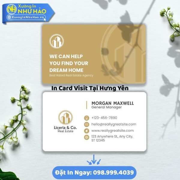 Địa Chỉ In Card Visit Tại Hưng Yên Đẹp, Đa Dạng Mẫu Mã