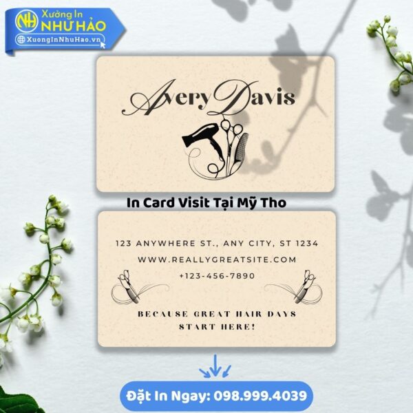 Dịch Vụ In Card Visit Chuyên Nghiệp Giá Tốt Tại Mỹ Tho