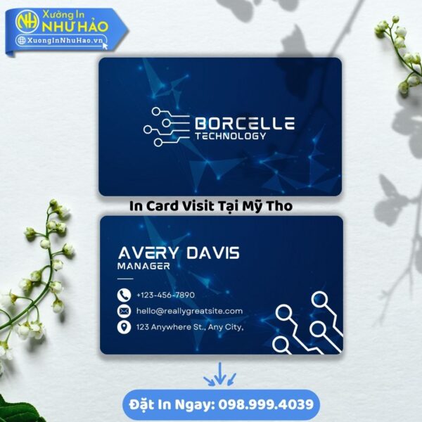 Dịch Vụ In Card Visit Chuyên Nghiệp Giá Tốt Tại Mỹ Tho