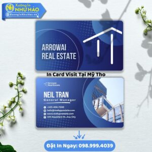 Dịch Vụ In Card Visit Chuyên Nghiệp Giá Tốt Tại Mỹ Tho